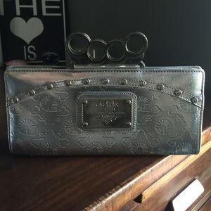 COPY - Akdmks silver knuckle clutch